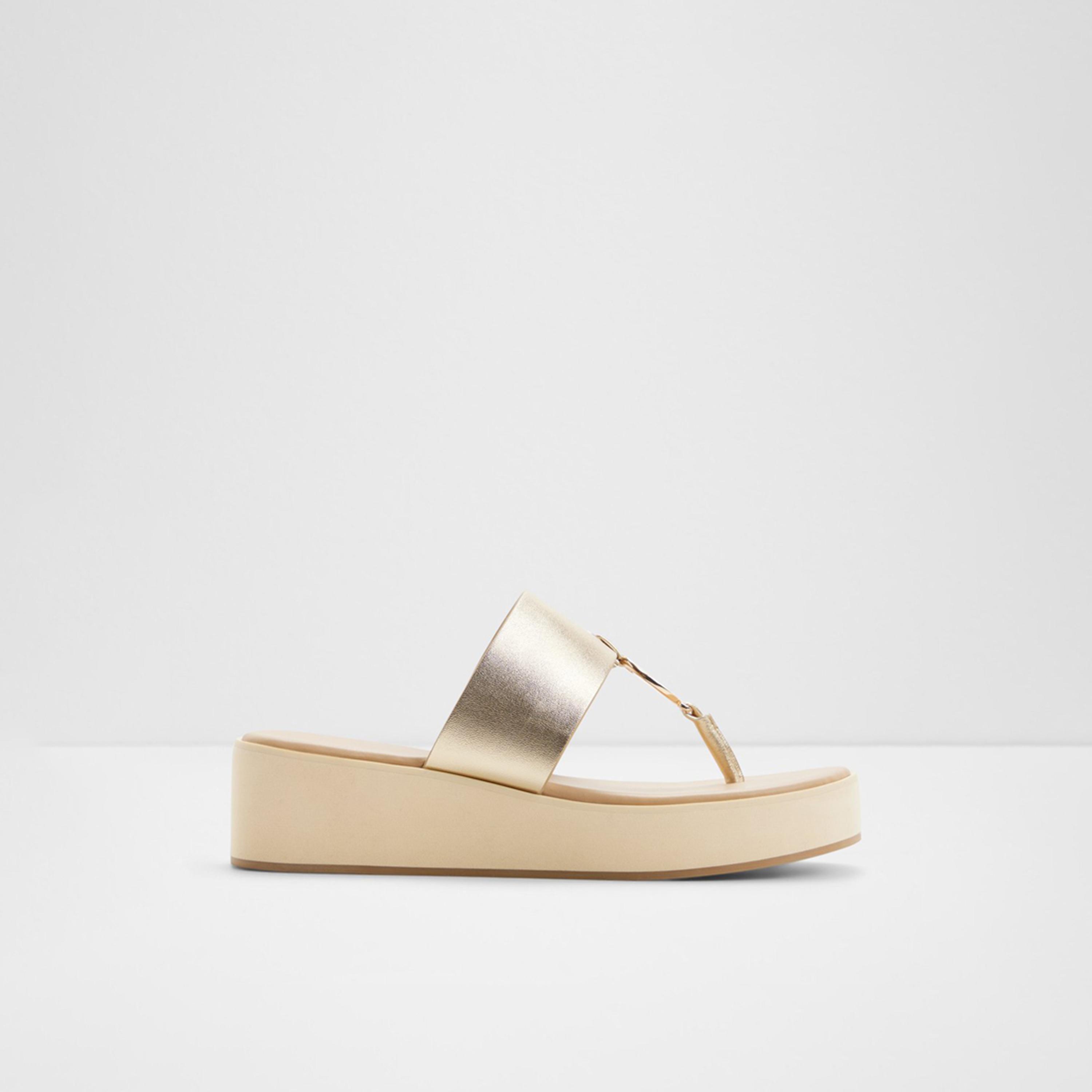 Aldo Women's Slip-On TRENALA Wedge Thong Sandals | 20TRENALA-women-shoes-sandals-heeled-image-3