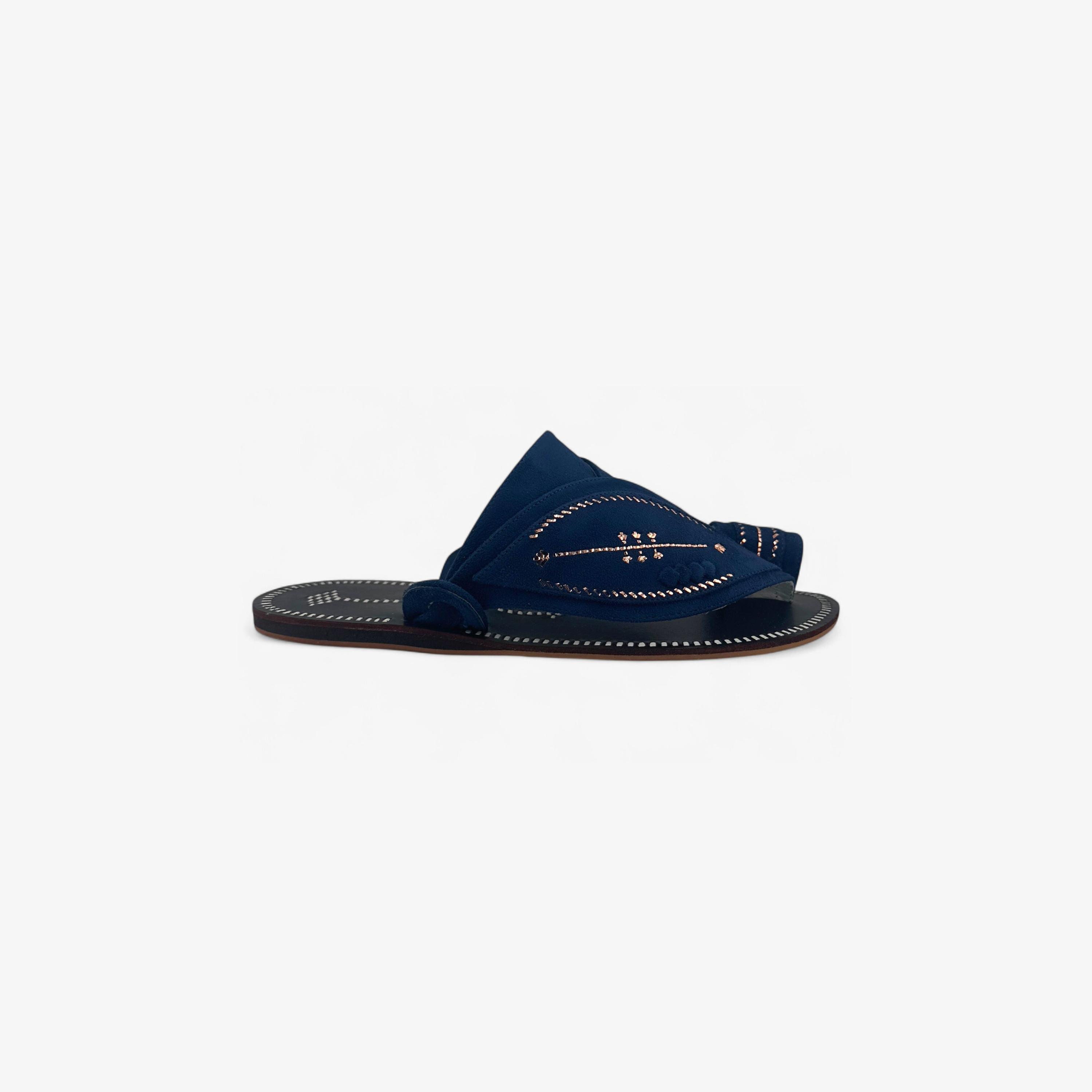 Al Fanoos Men's Slip-On Heritage Handmade Arabic Sandals | 21002-men-shoes-sandals-image-3