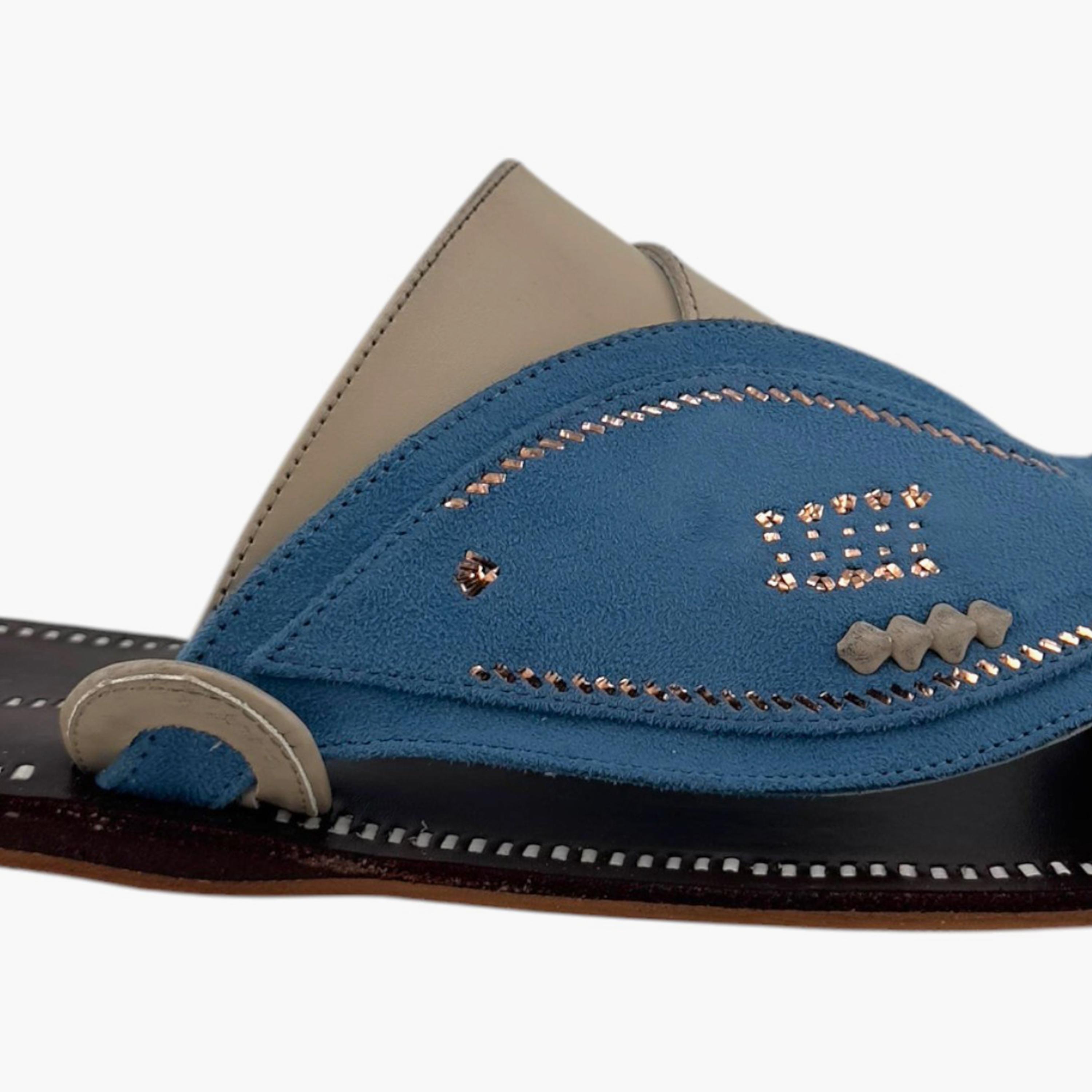 Al Fanoos Men's Slip-On Heritage Handmade Arabic Sandals | 21003-men-shoes-sandals-image-6