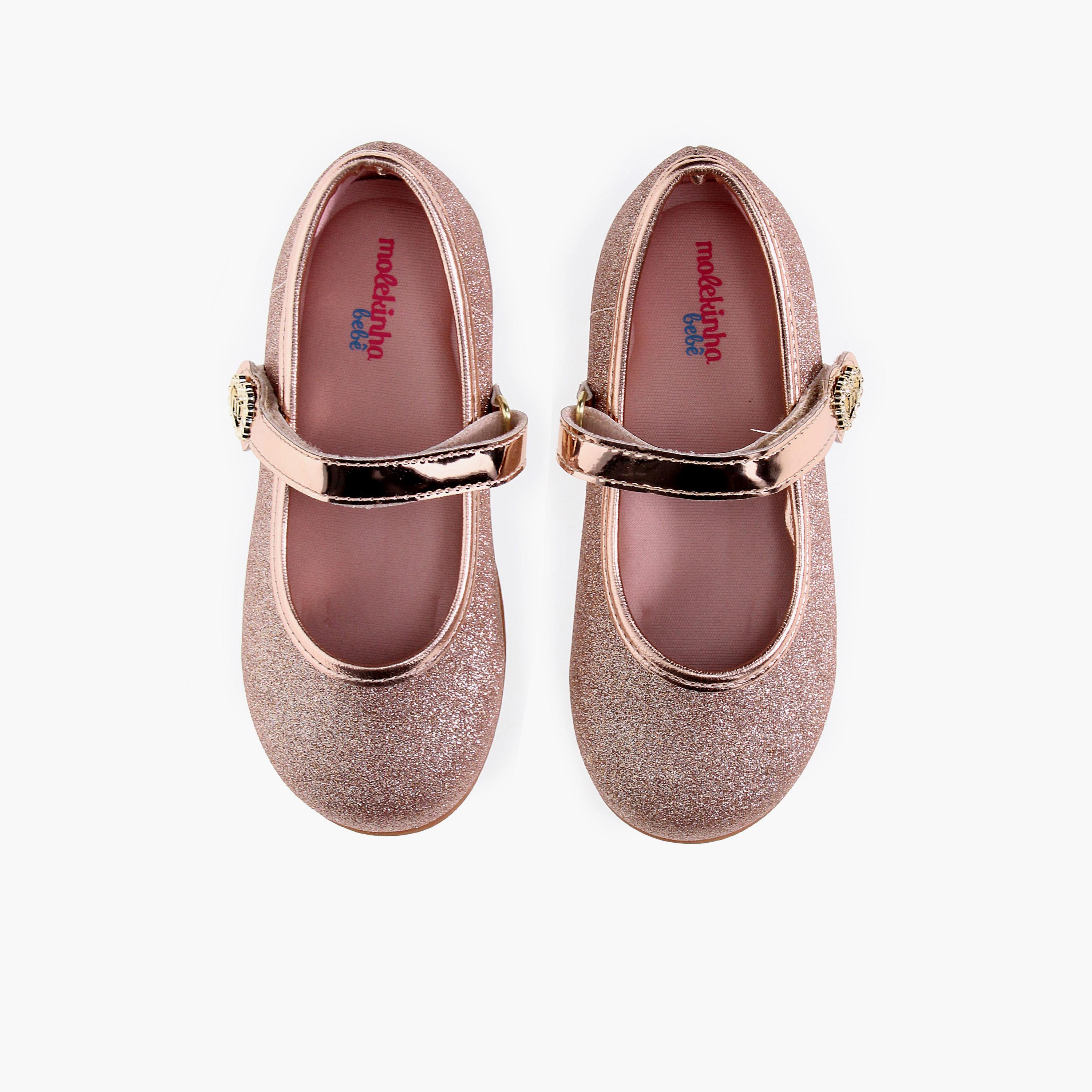 مولكينها- حذاء ماري جين للبنات بشريط لاصق | 2106-1042-13410-23146-girls-shoes-loafers-image-4
