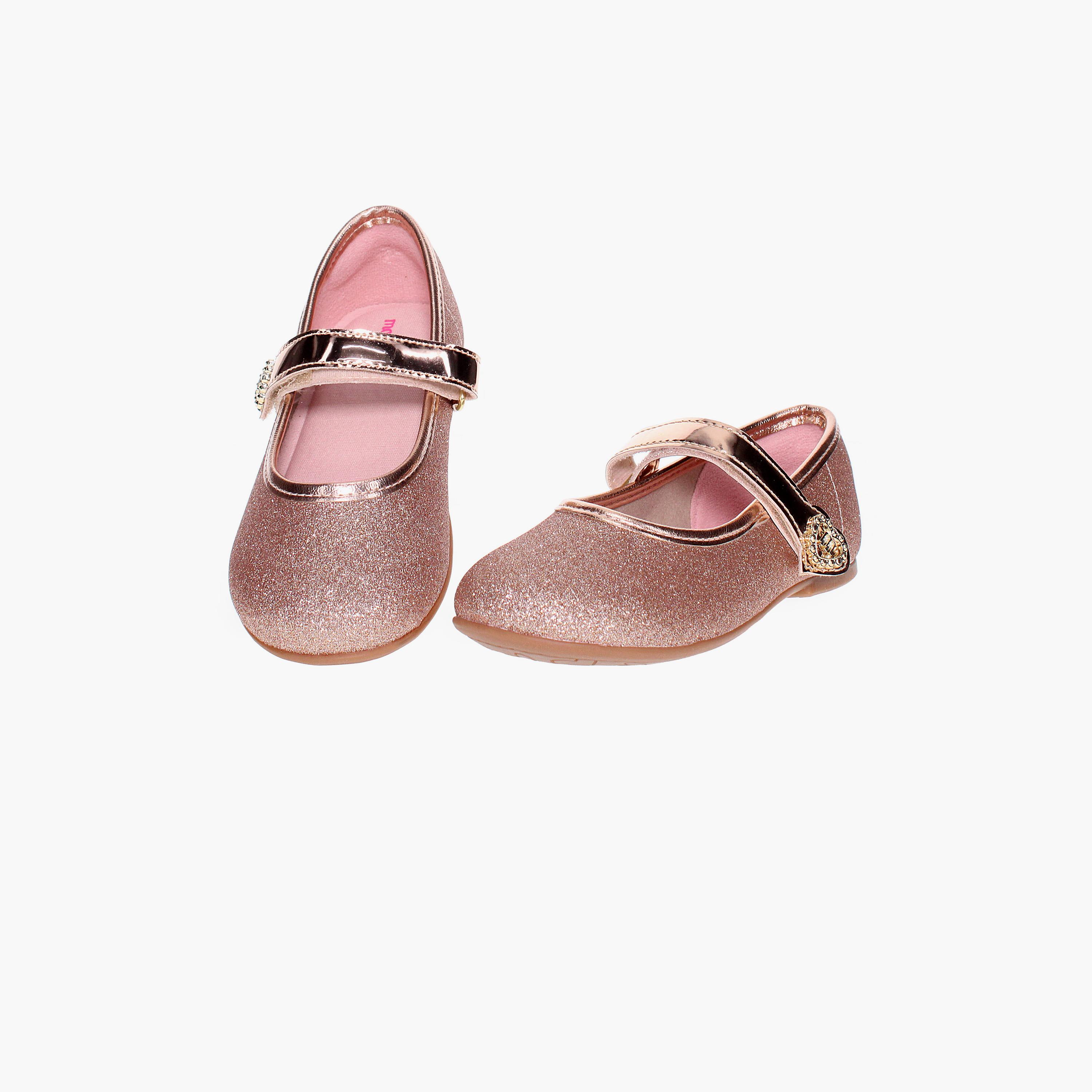 مولكينها- حذاء ماري جين للبنات بشريط لاصق | 2106-1042-13410-23146-girls-shoes-loafers-image-5