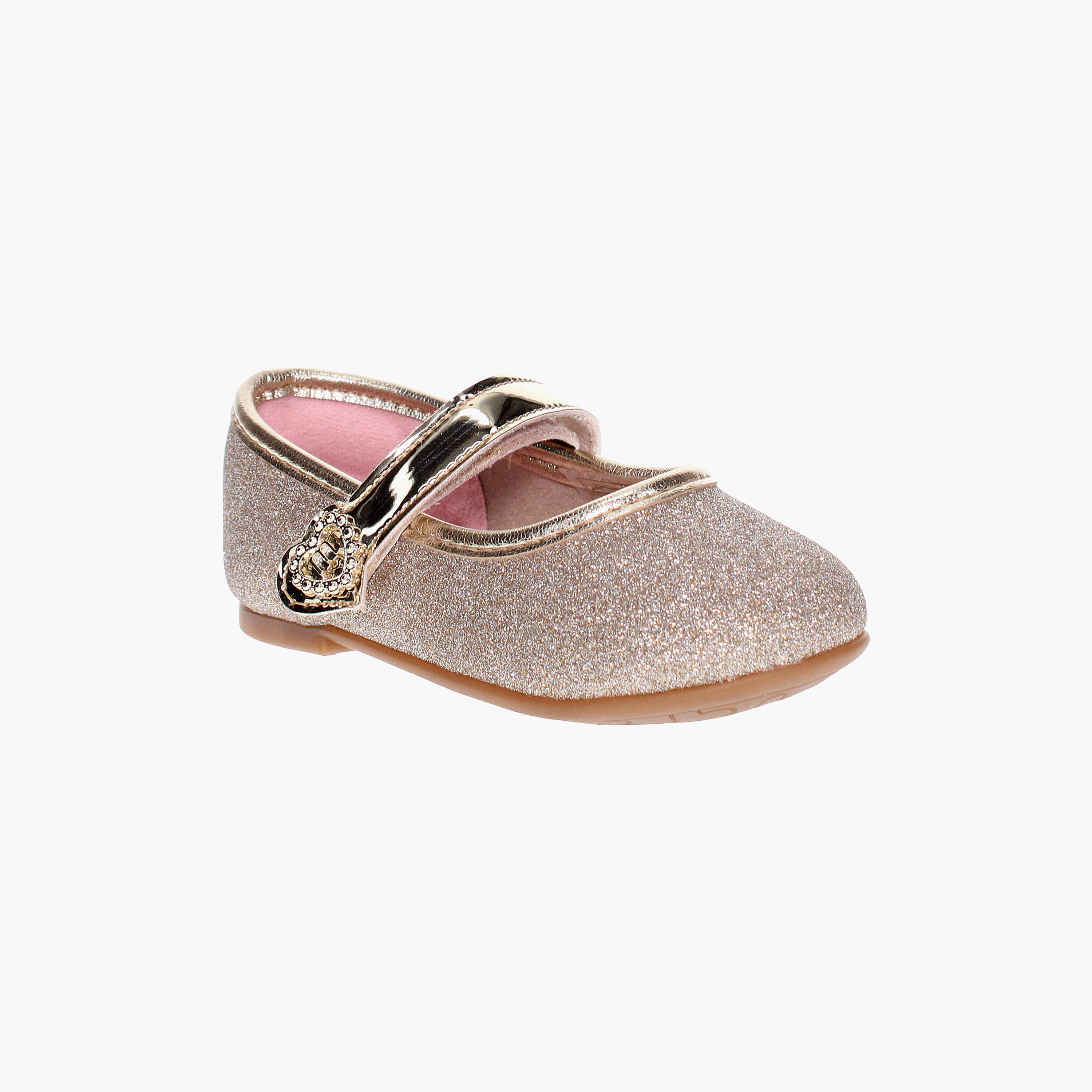 Molekinha by Geoomnii Kids Glitter Mary Jane with Velcro Fastening | 2106-1042-13410      -girls-shoes-ballerinas-image-1