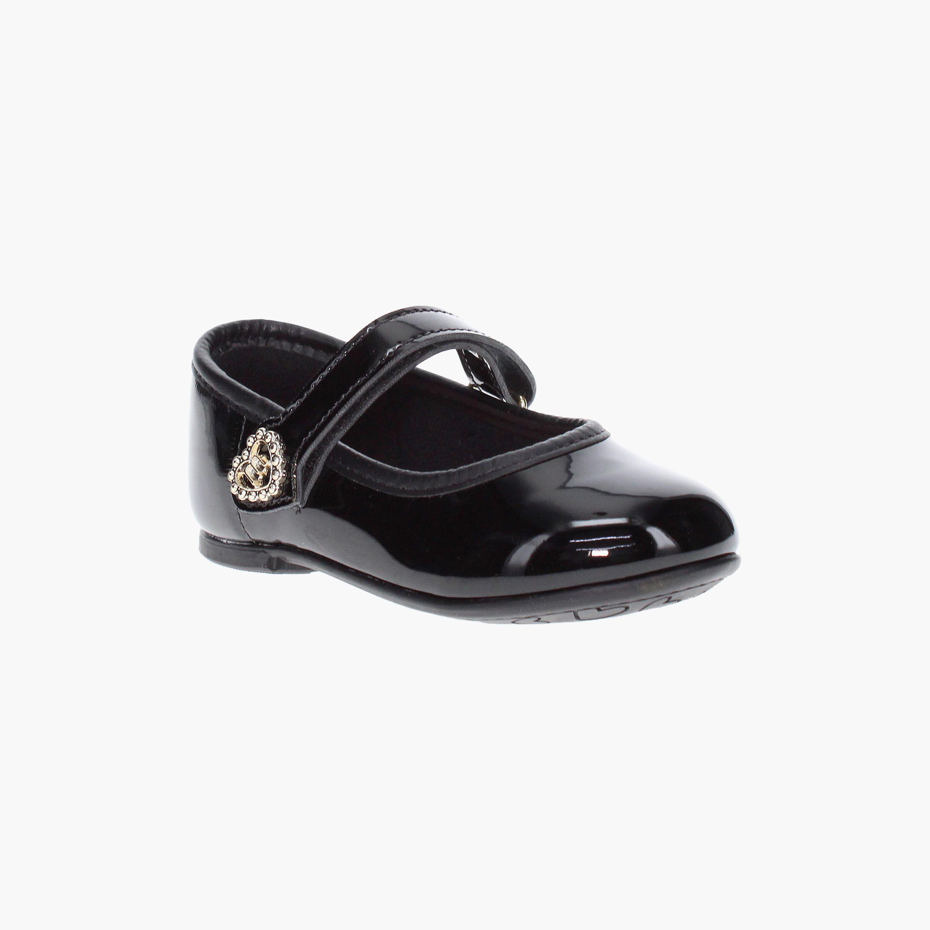 ماري جين من موليكينها للاطفال ذو جليتر مع شريط فيلكرو للتثبيت | 2106-1042-13488-girls-shoes-loafers-image-1