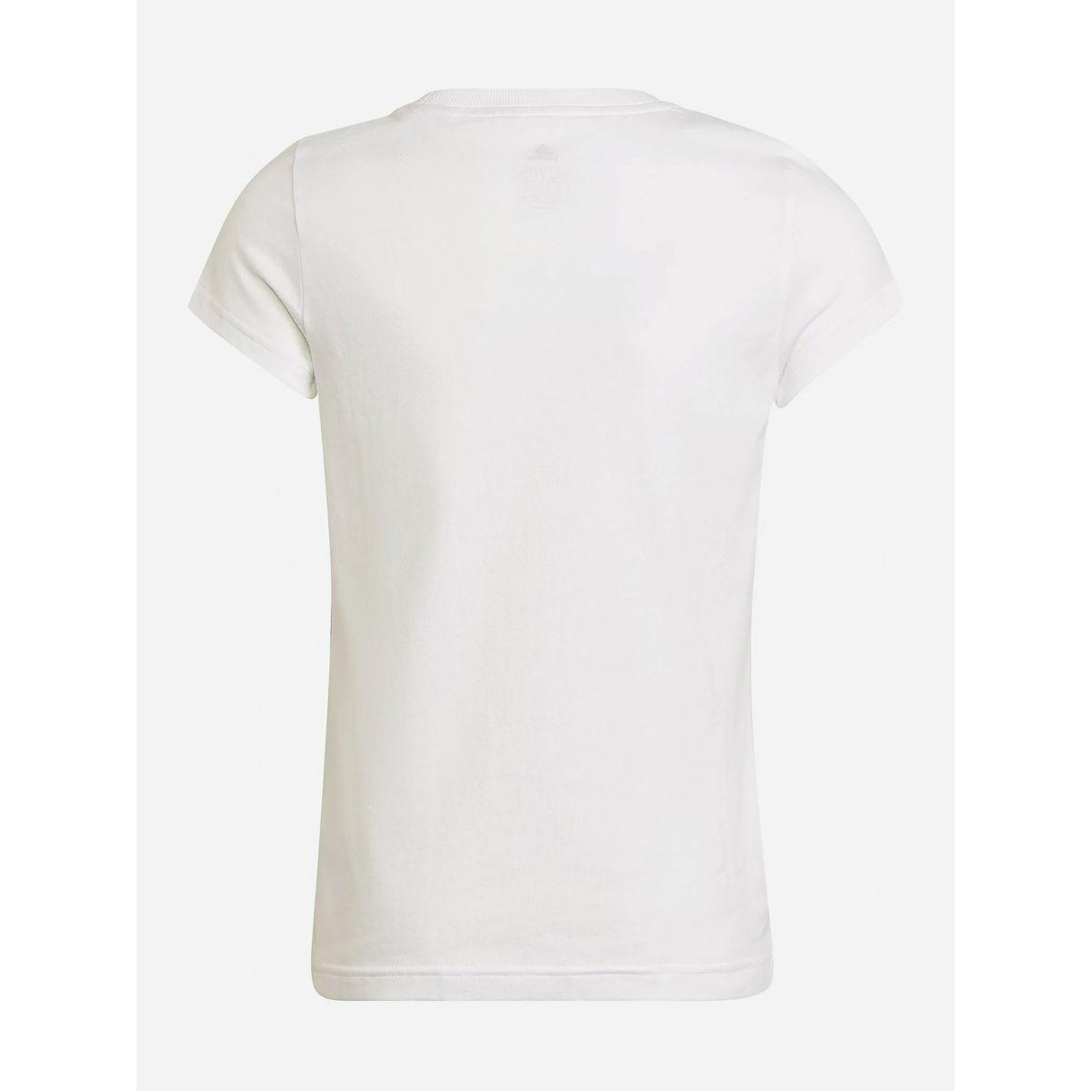 ADIDAS Contrast Big Logo Print T-shirt-sports-girls-clothing-tops-image-2
