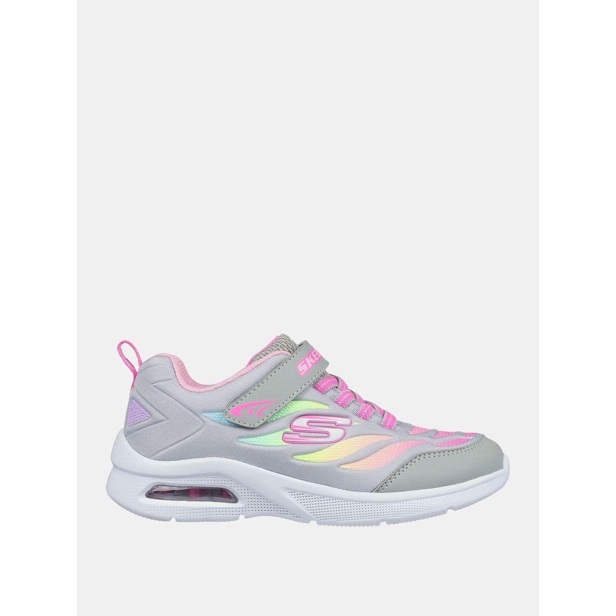 Skechers Girls Microspec Max Sneakers with Pull Tab-girls-shoes-sneakers-image-1