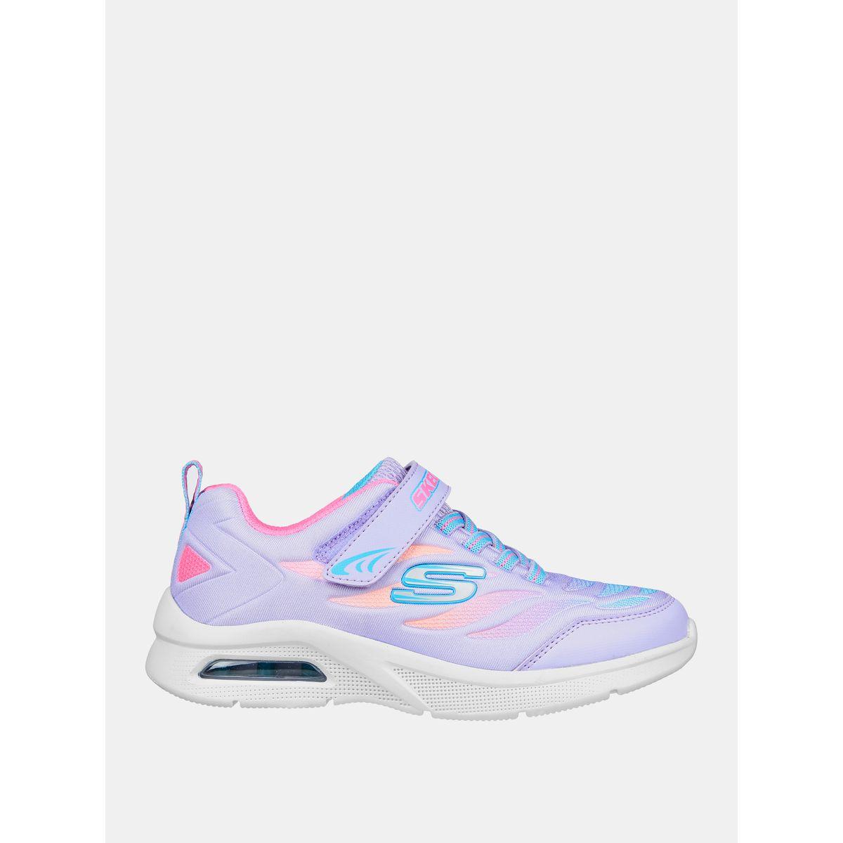 Skechers Girls Microspec Max Sneakers with Pull Tab-girls-shoes-sneakers-image-1