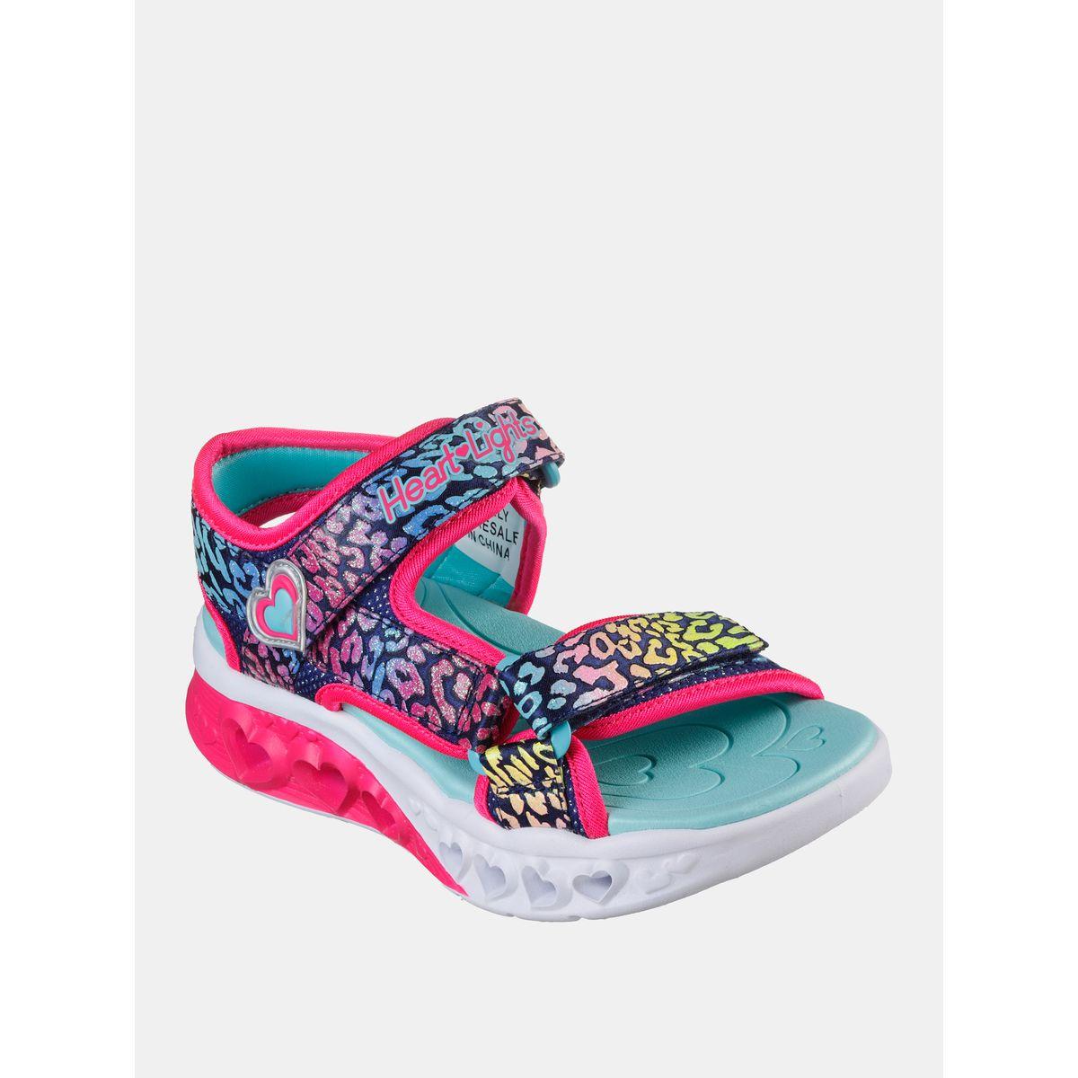 Skechers Girls Flutter Heart Sandals-girls-shoes-sandals-image-3