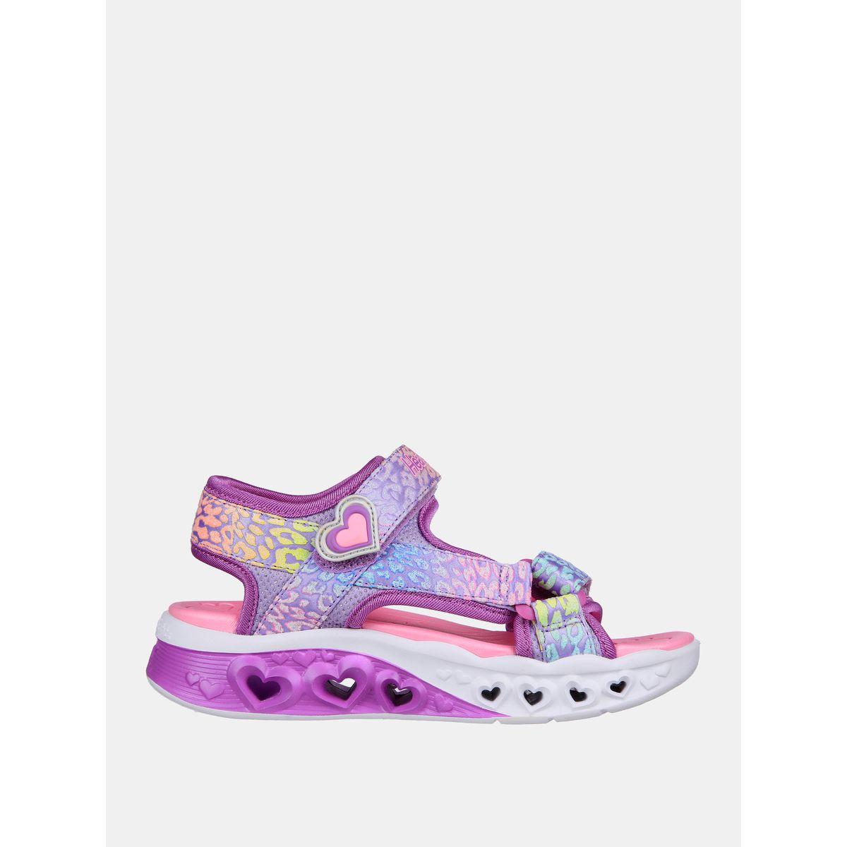 Skechers Girls Flutter Heart Sandals-girls-shoes-sandals-image-1