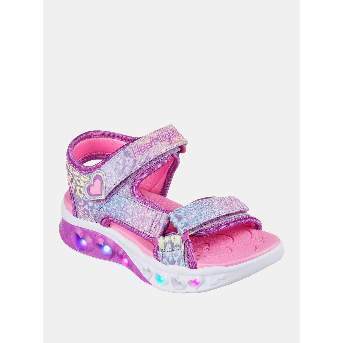 Skechers Girls Flutter Heart Sandals-girls-shoes-sandals-image-2