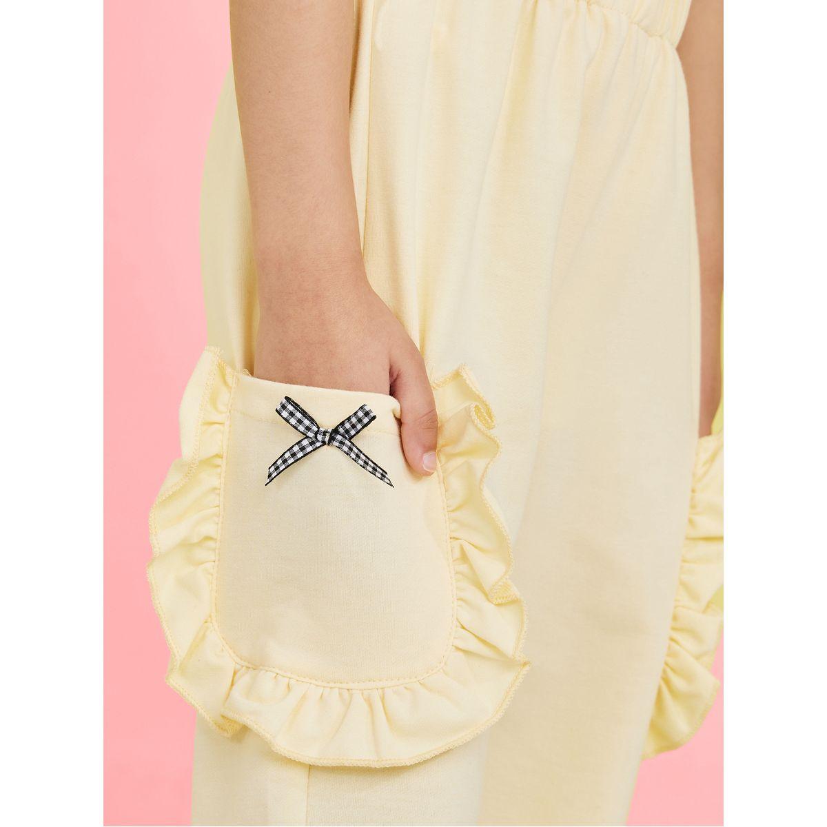 Styli Ruffle Pocket Detail Joggers-girls-clothing-bottoms-joggersandtrackpants-image-3