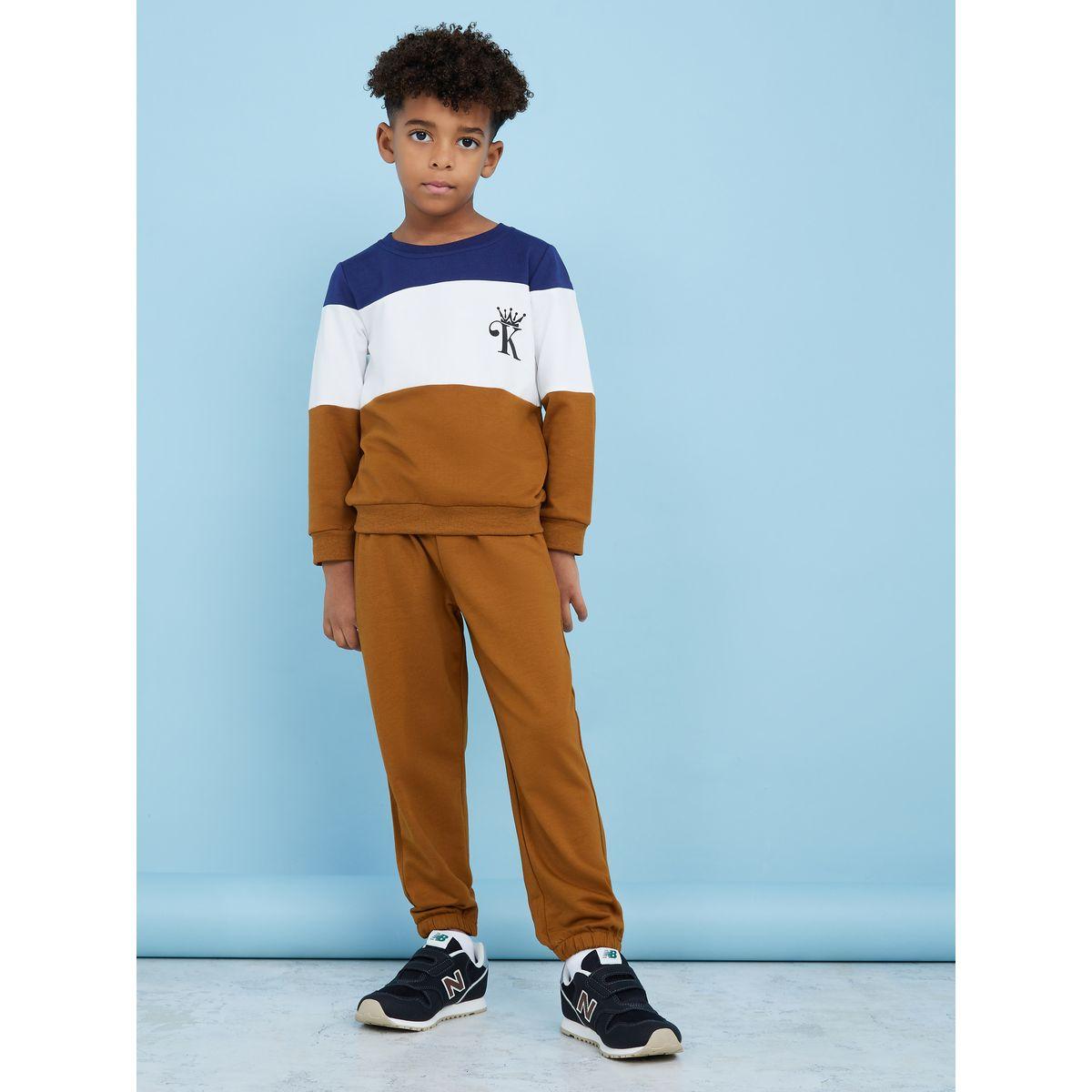 طقم من ( جوغر + سويت شيرت )-boys-clothing-setsandcoords-image-5