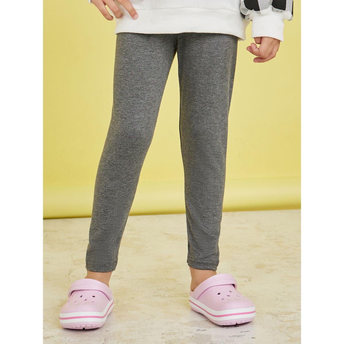 Styli Pack of 2 - Solid Ankle Length Leggings-girls-clothing-bottoms-leggings-image-6