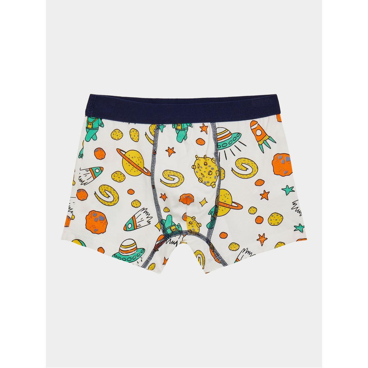 Styli Pack of 4 - All Over Print Trunks-boys-clothing-innerwear-image-2
