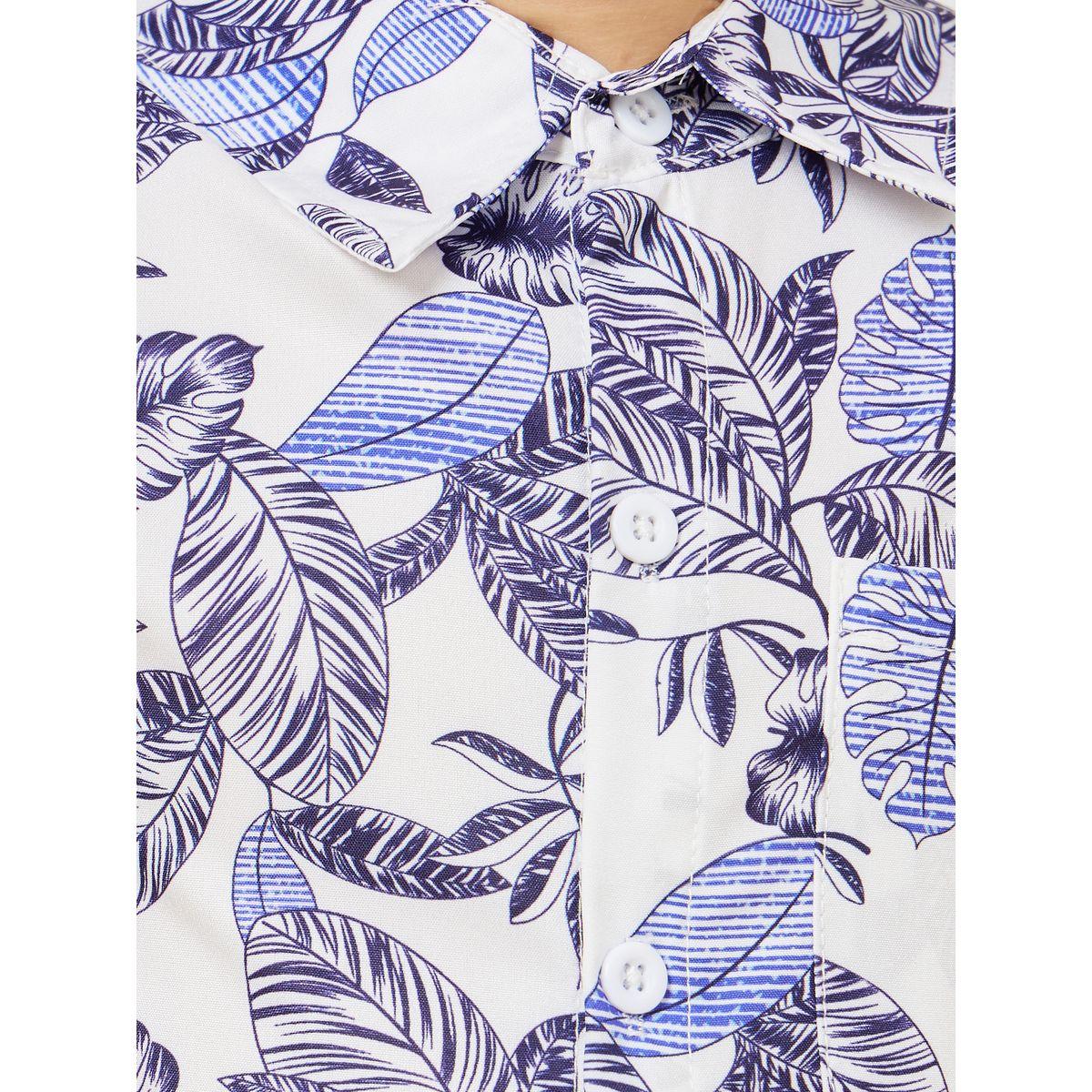 قميص مطبع بطبعة اوراق شجر-boys-clothing-shirts-image-4