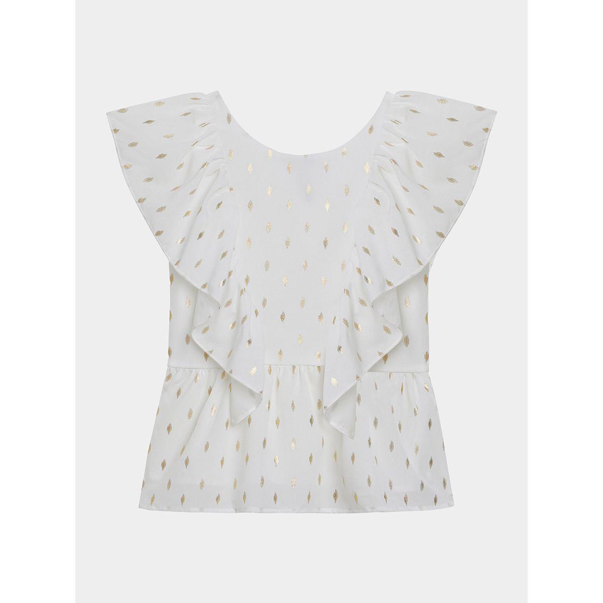 بلوزة بيبلوم بتفاصيل كشكش-girls-clothing-blousesandshirts-image-1
