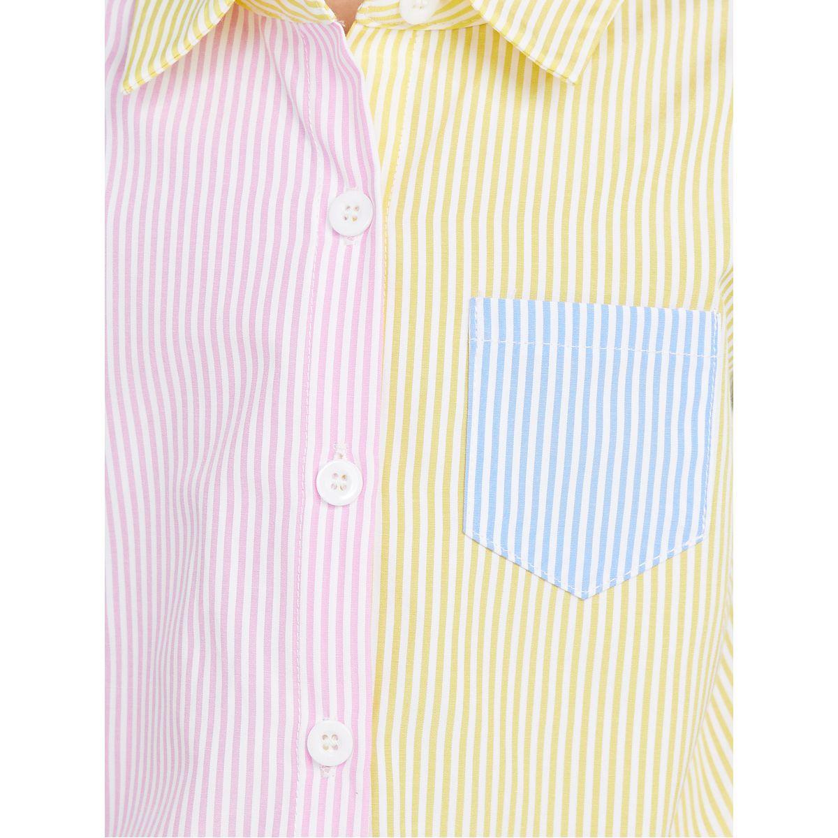 قميص مطبع بنمط كتل الالوان-boys-clothing-shirts-image-3