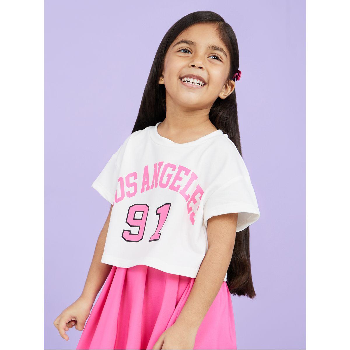 طقم من ( تنورة + تيشيرت )-girls-clothing-setsandcoords-image-2