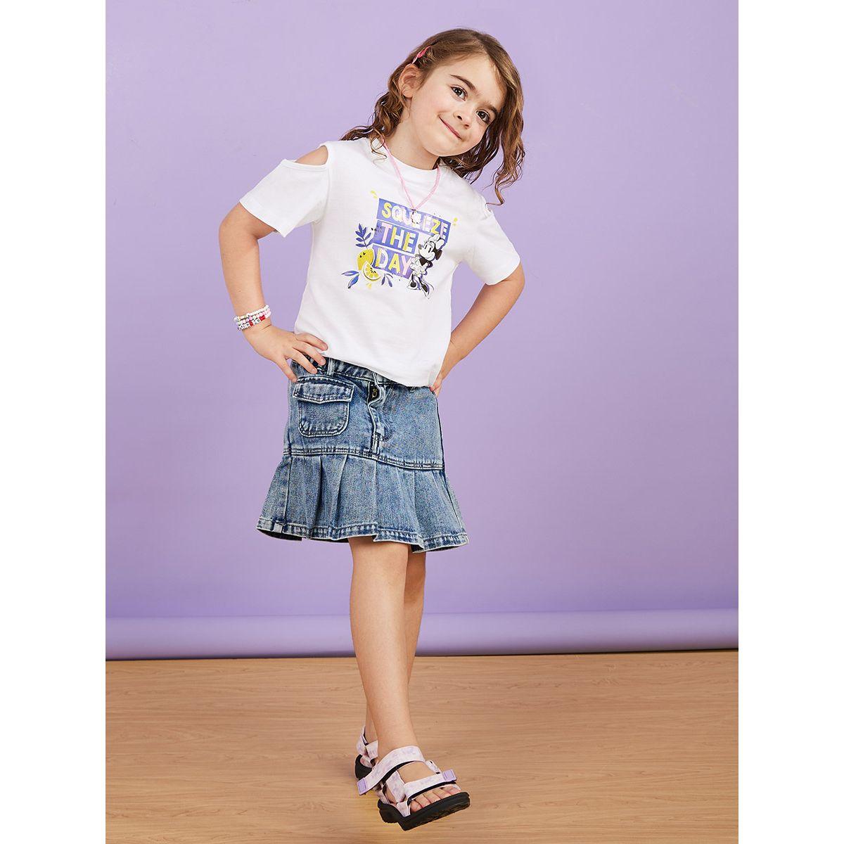 تيشيرت كاجوال بأكتاف مكشوفة-girls-clothing-tshirts-image-2