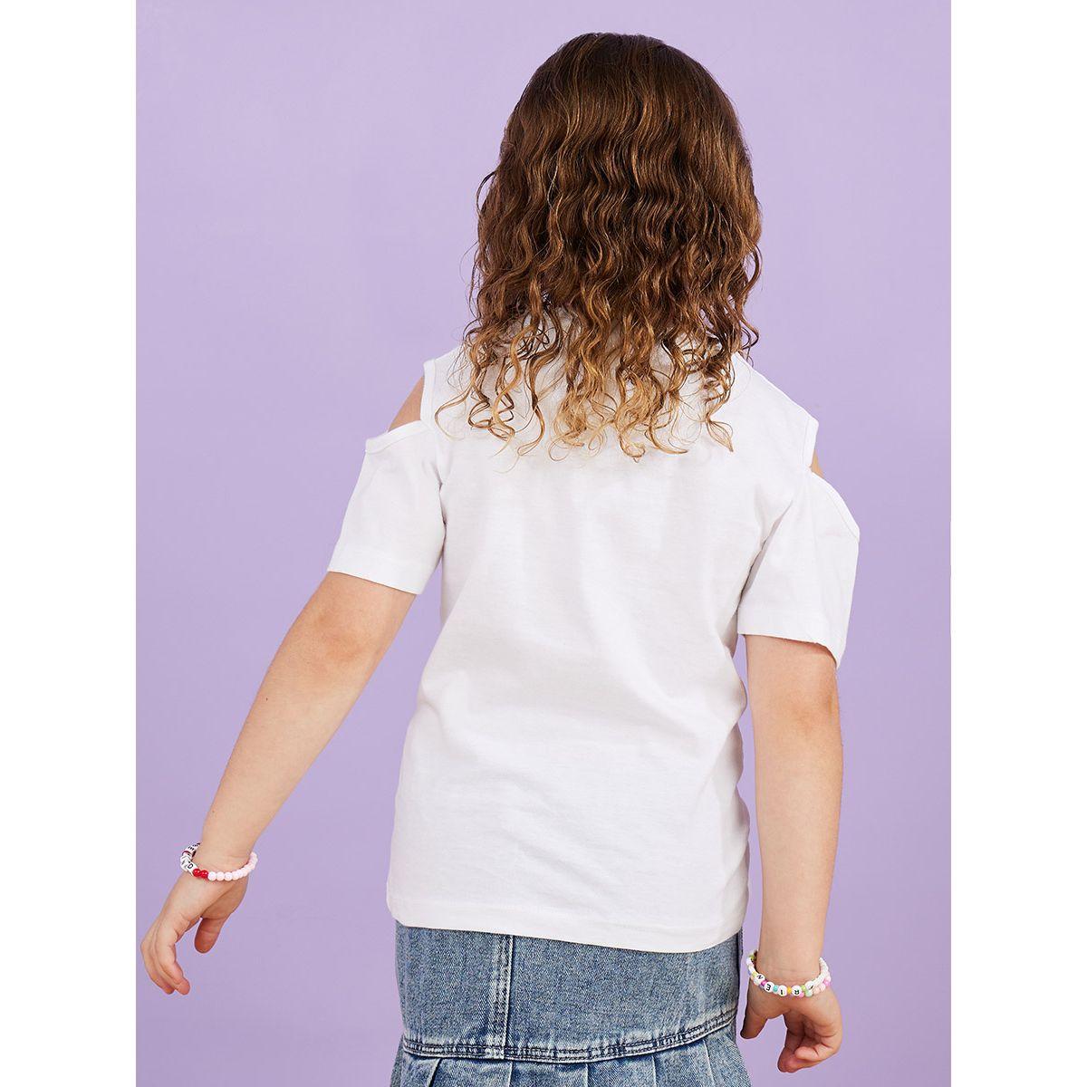 تيشيرت كاجوال بأكتاف مكشوفة-girls-clothing-tshirts-image-5