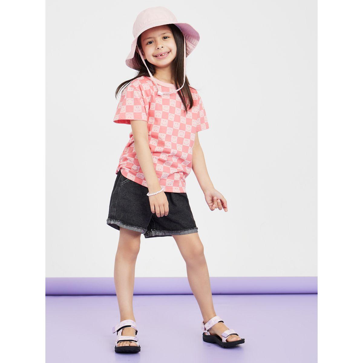 تيشيرت كاجوال باكمام قصيرة-girls-clothing-tshirts-image-2