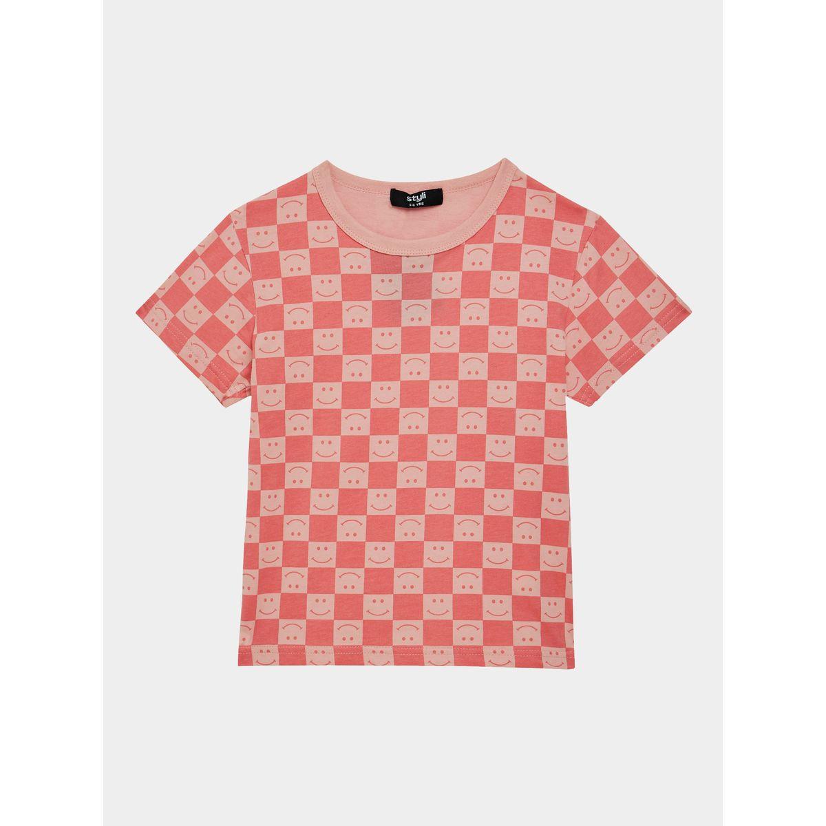 تيشيرت كاجوال باكمام قصيرة-girls-clothing-tshirts-image-5