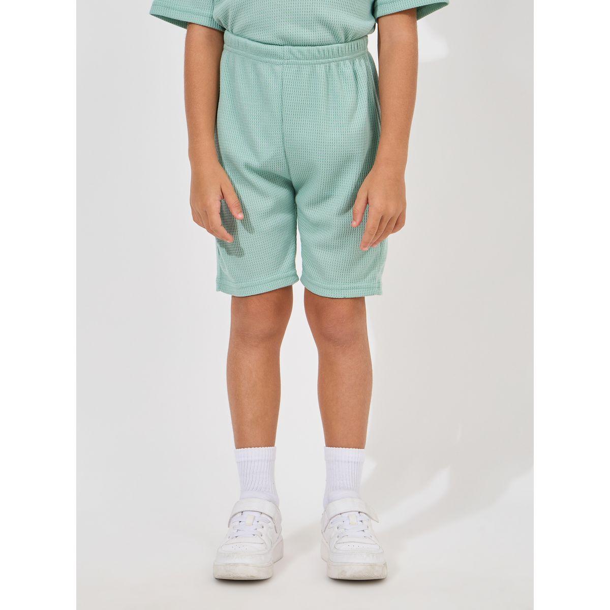 مجموعة من شورت وتيشيرت محبوك بياقة هودي-boys-clothing-setsandcoords-image-5