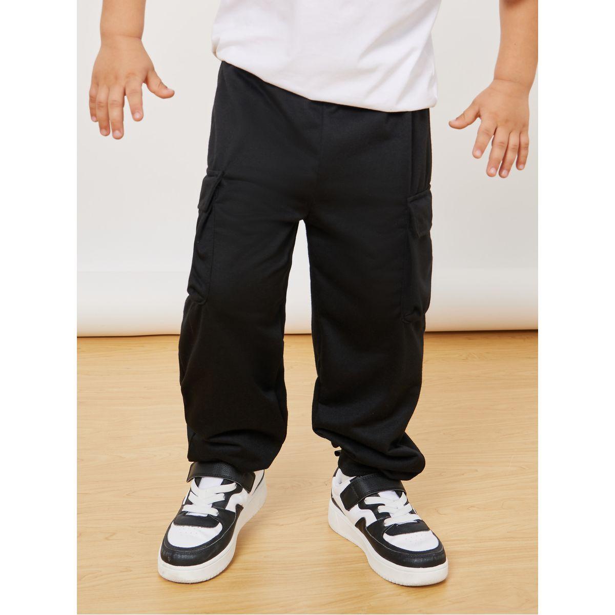 Styli Solid Cargo Pocket Jogger-boys-clothing-bottoms-joggersandtrackpants-image-3