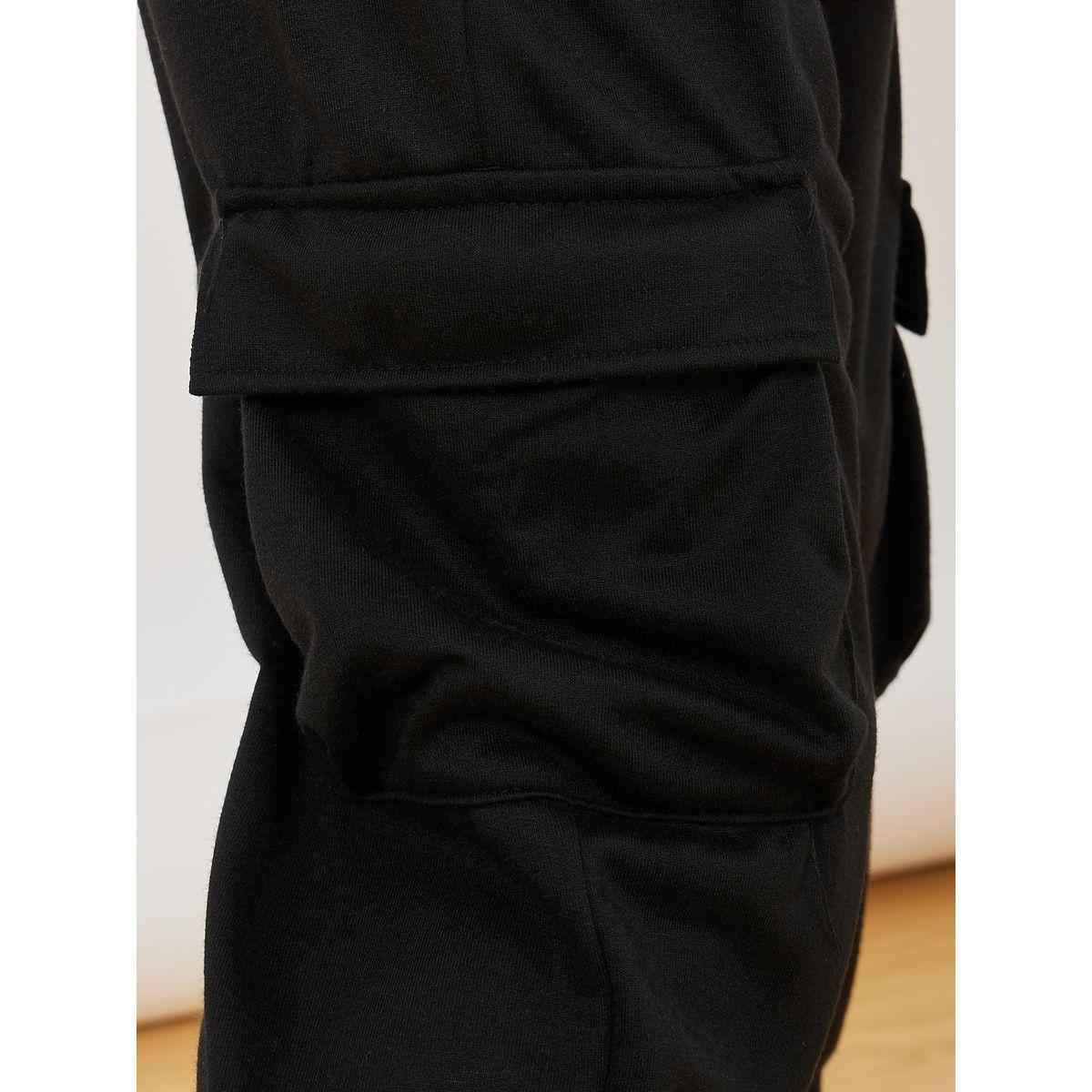 Styli Solid Cargo Pocket Jogger-boys-clothing-bottoms-joggersandtrackpants-image-4