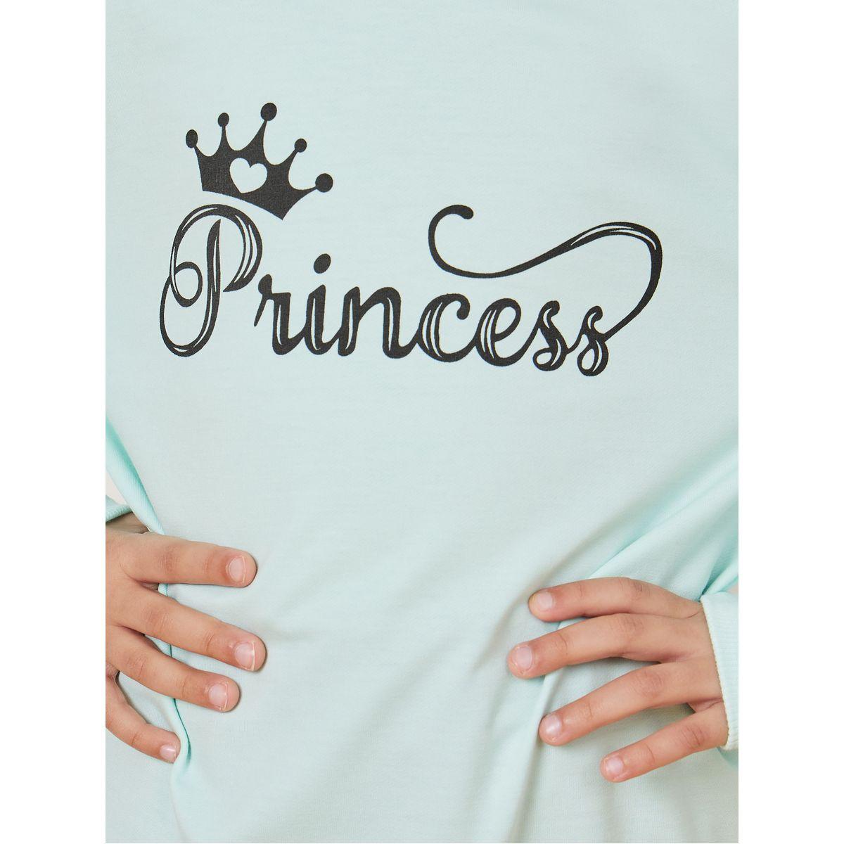 Styli Round Neck Crown Princess Print Sweatshirt -baby-girls-clothing-sweatshirts-image-3