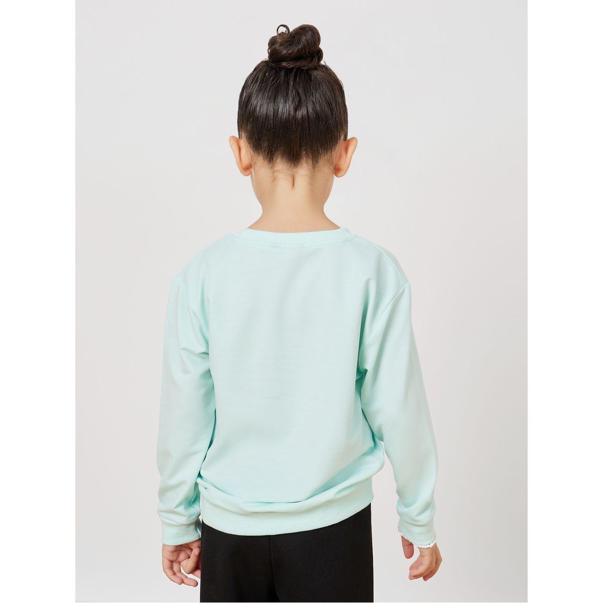 Styli Round Neck Crown Princess Print Sweatshirt -baby-girls-clothing-sweatshirts-image-4