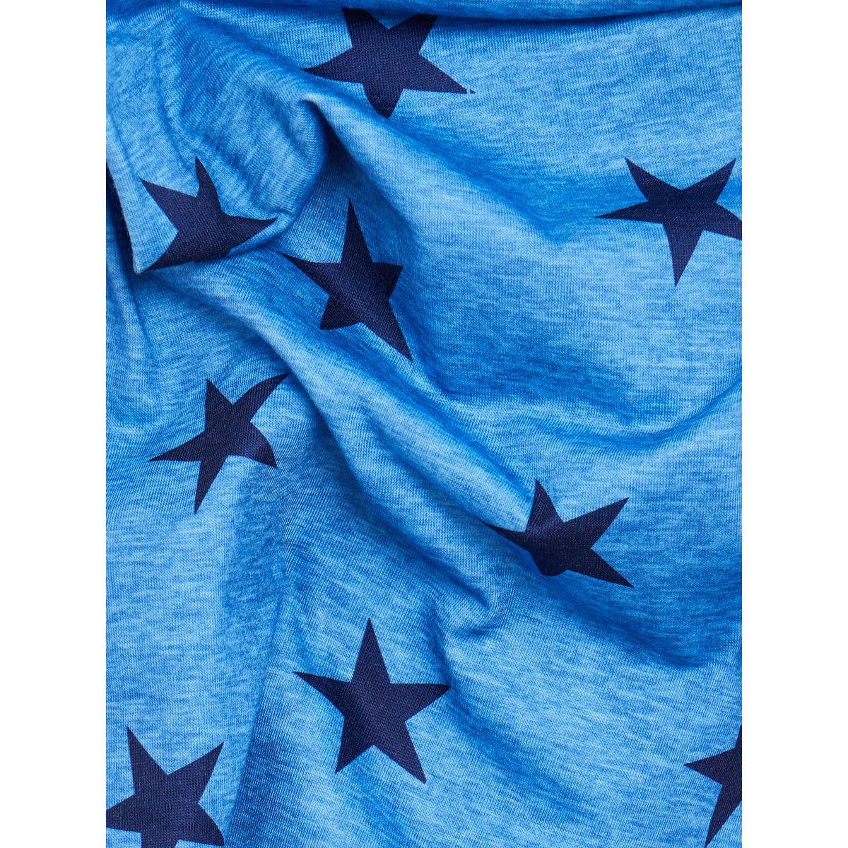Styli Pack of 2 - Solid and Star Print T-shirt-boys-clothing-tshirtsandpolos-image-9