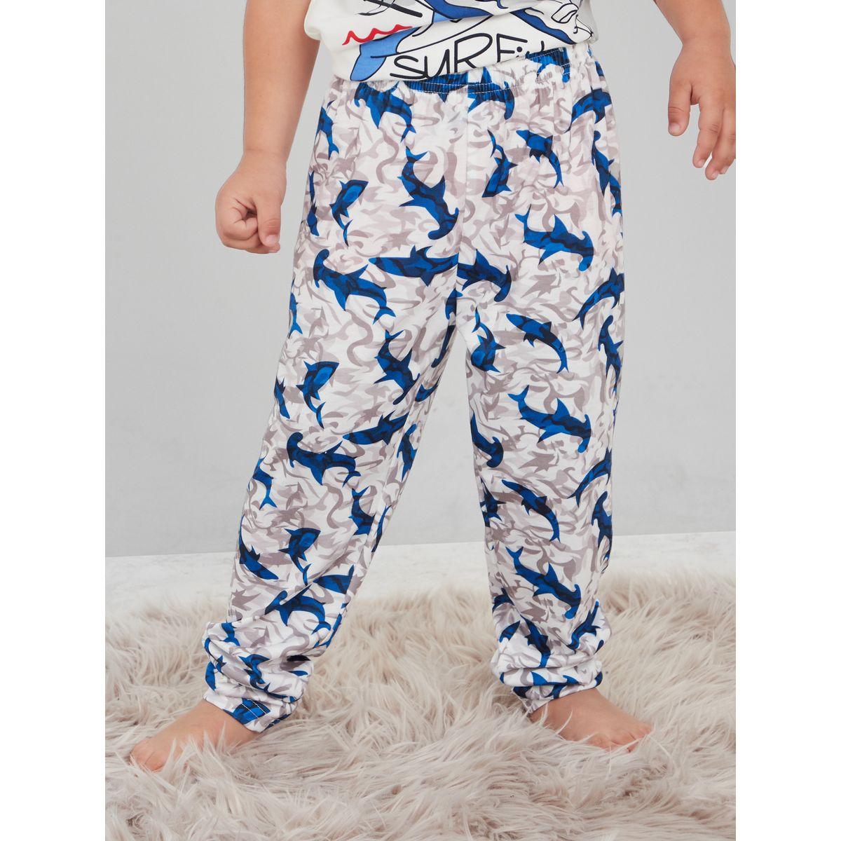 طقم بيجاما من ( تيشيرت + بنطال )-boys-clothing-nightwear-image-5