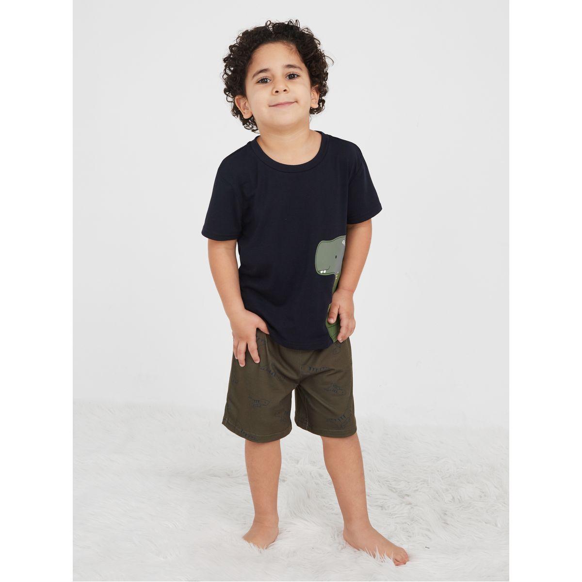 طقم من ( تيشيرت + شورت )-boys-clothing-setsandcoords-image-2