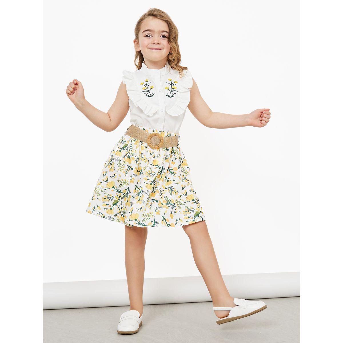 طقم من ( تنورة + بلوزة )-girls-clothing-setsandcoords-image-1