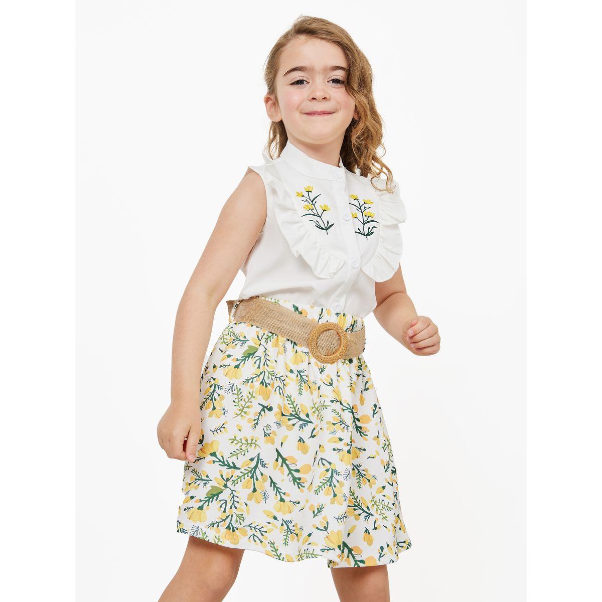 طقم من ( تنورة + بلوزة )-girls-clothing-setsandcoords-image-2