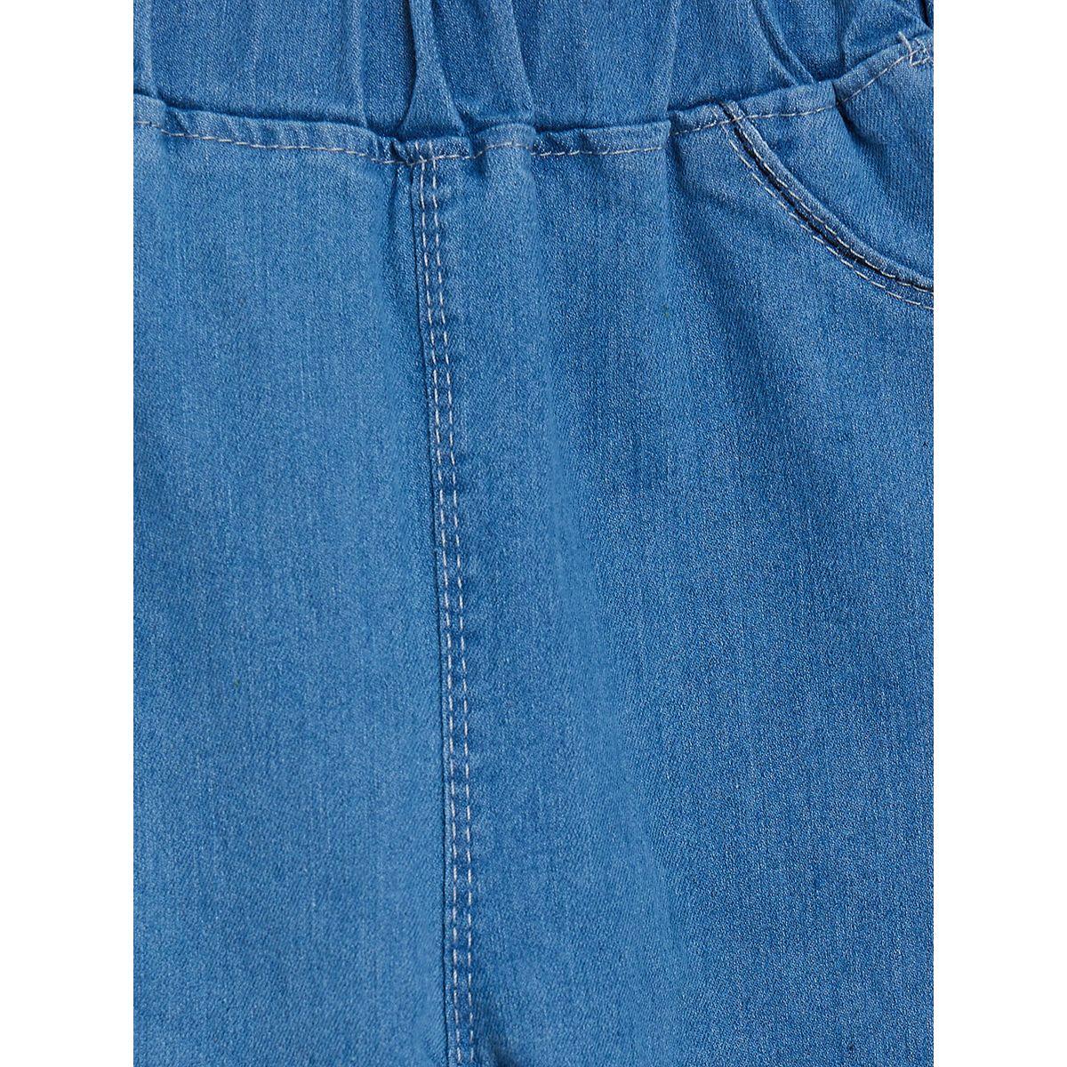Styli Elastic Waistband Straight Leg Jeans-girls-clothing-bottoms-jeansandjeggings-image-2