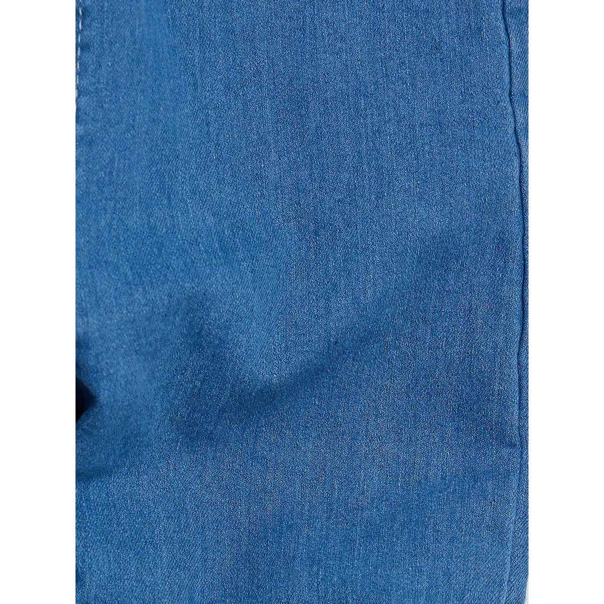 Styli Elastic Waistband Straight Leg Jeans-girls-clothing-bottoms-jeansandjeggings-image-3