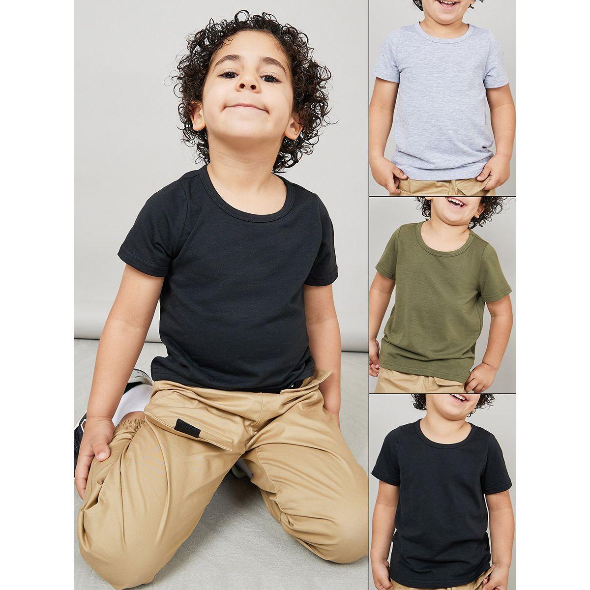 Styli Pack of 3 - Basic Round Neck T-Shirt-boys-clothing-tshirtsandpolos-image-1