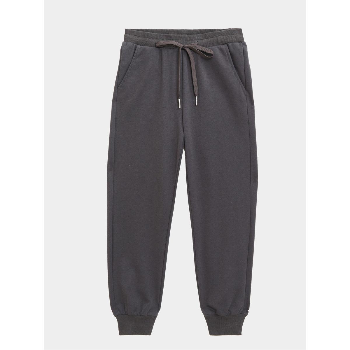 Styli Slant Pocket Solid Jogger-boys-clothing-bottoms-joggersandtrackpants-image-1