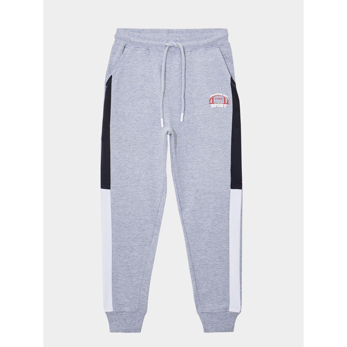 Styli Contrast Side Panel Jogger-boys-clothing-bottoms-joggersandtrackpants-image-1