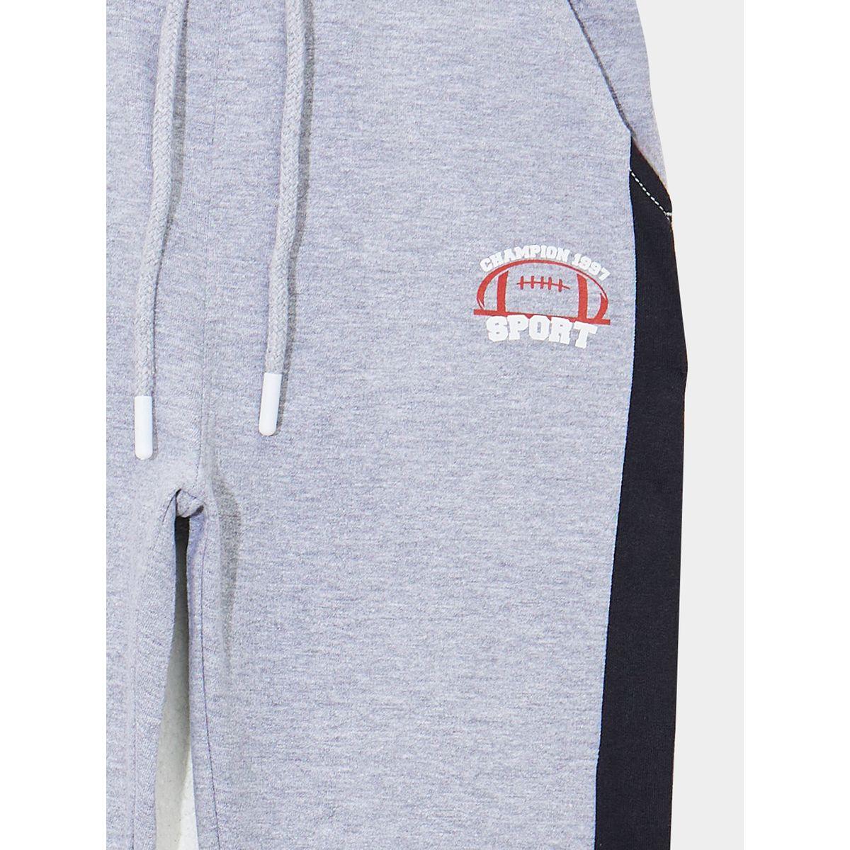 Styli Contrast Side Panel Jogger-boys-clothing-bottoms-joggersandtrackpants-image-2