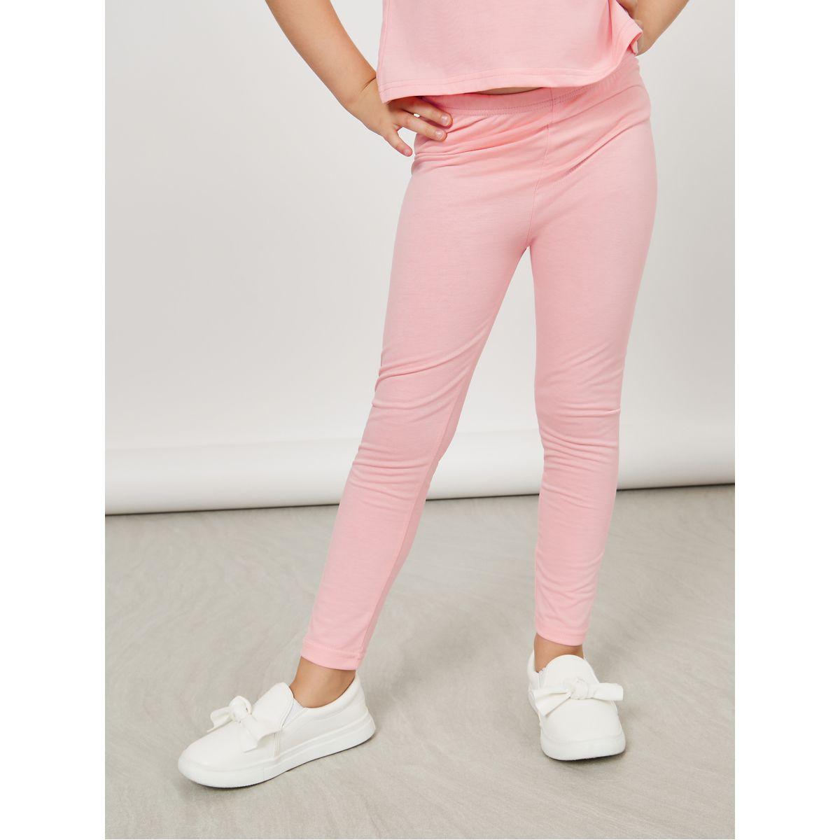طقم من ( ليقنز + تيشيرت )-girls-clothing-setsandcoords-image-3