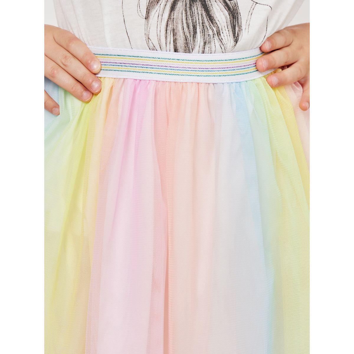 تنورة كاجوال بتفاصيل شبكية-girls-clothing-bottoms-skirts-image-3