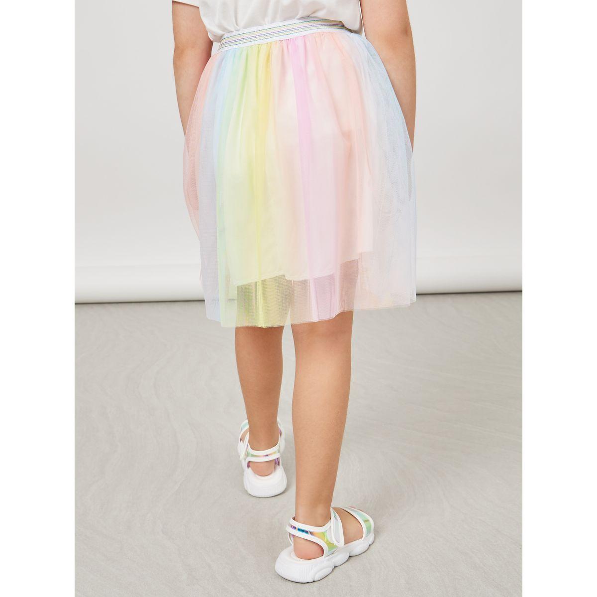 تنورة كاجوال بتفاصيل شبكية-girls-clothing-bottoms-skirts-image-4