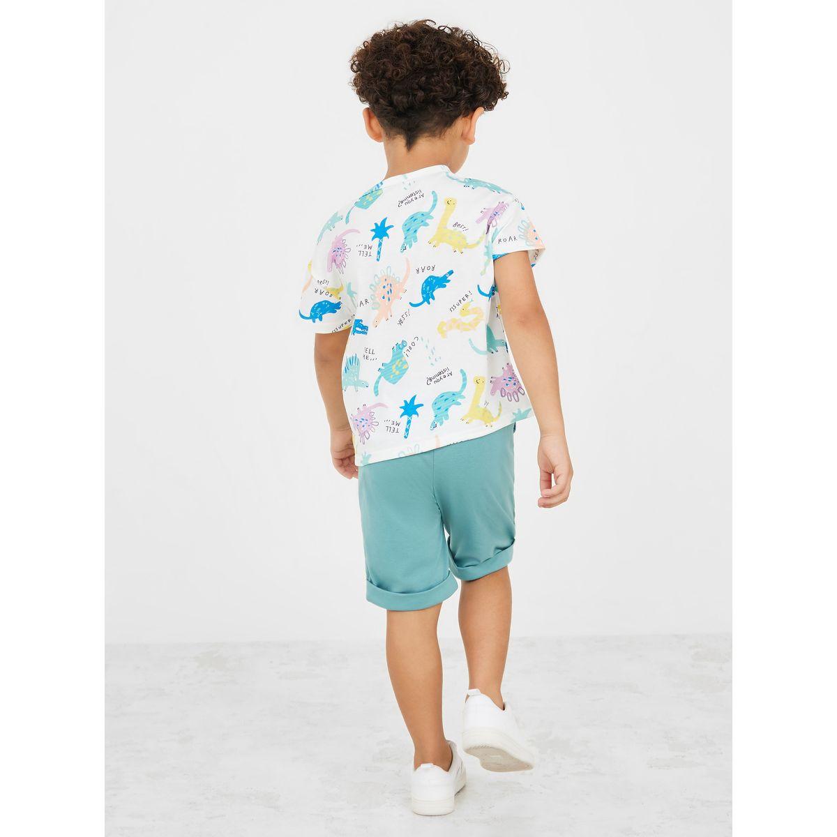 مجموعة من ( شورت + تيشيرت )-boys-clothing-setsandcoords-image-4