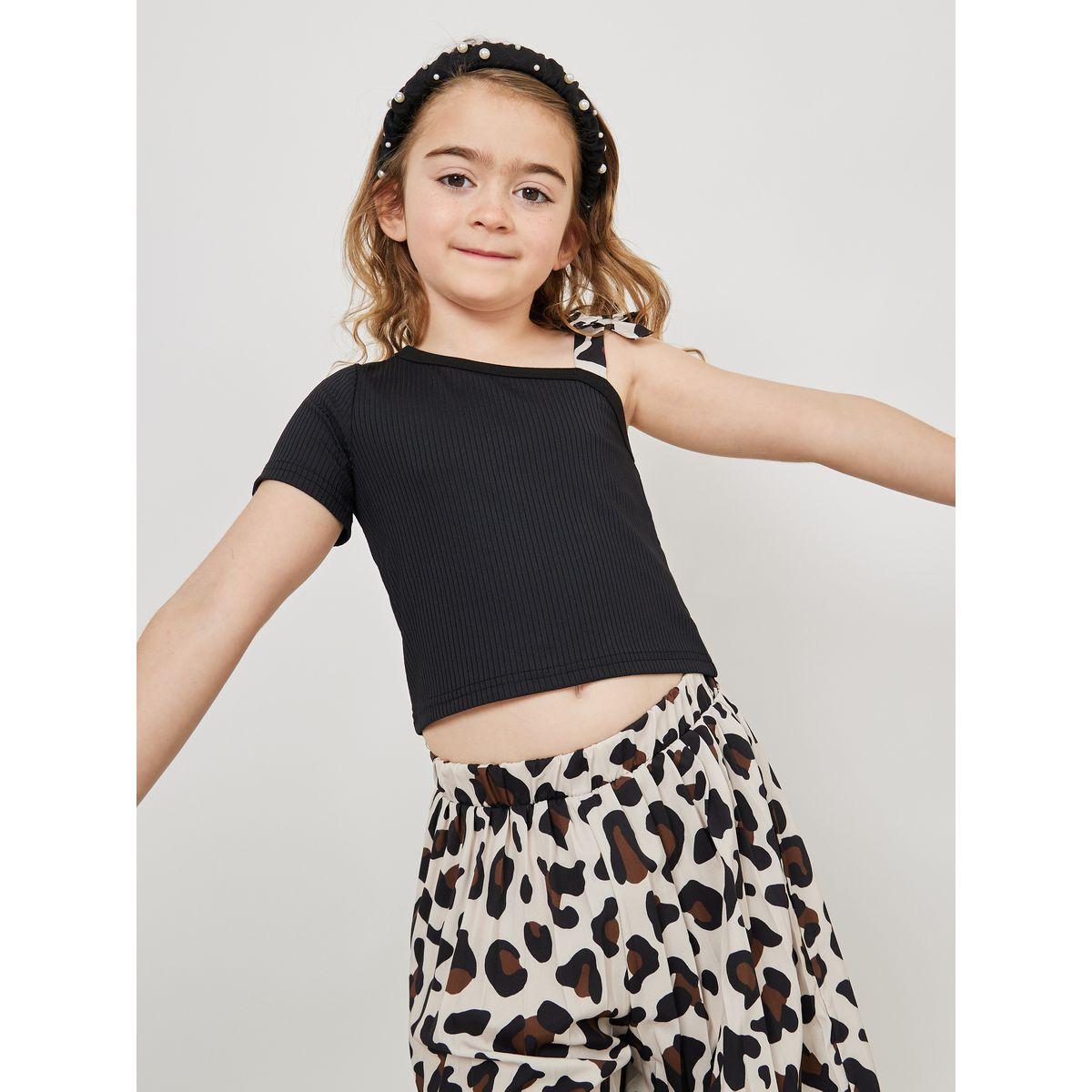 مجموعة من ( تيشيرت + بنطال )-girls-clothing-setsandcoords-image-2