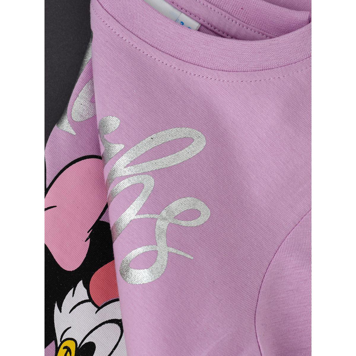 تيشيرت مطبع بشخصيات كرتونية أوربان هُول × ستايلي-girls-clothing-tshirts-image-3