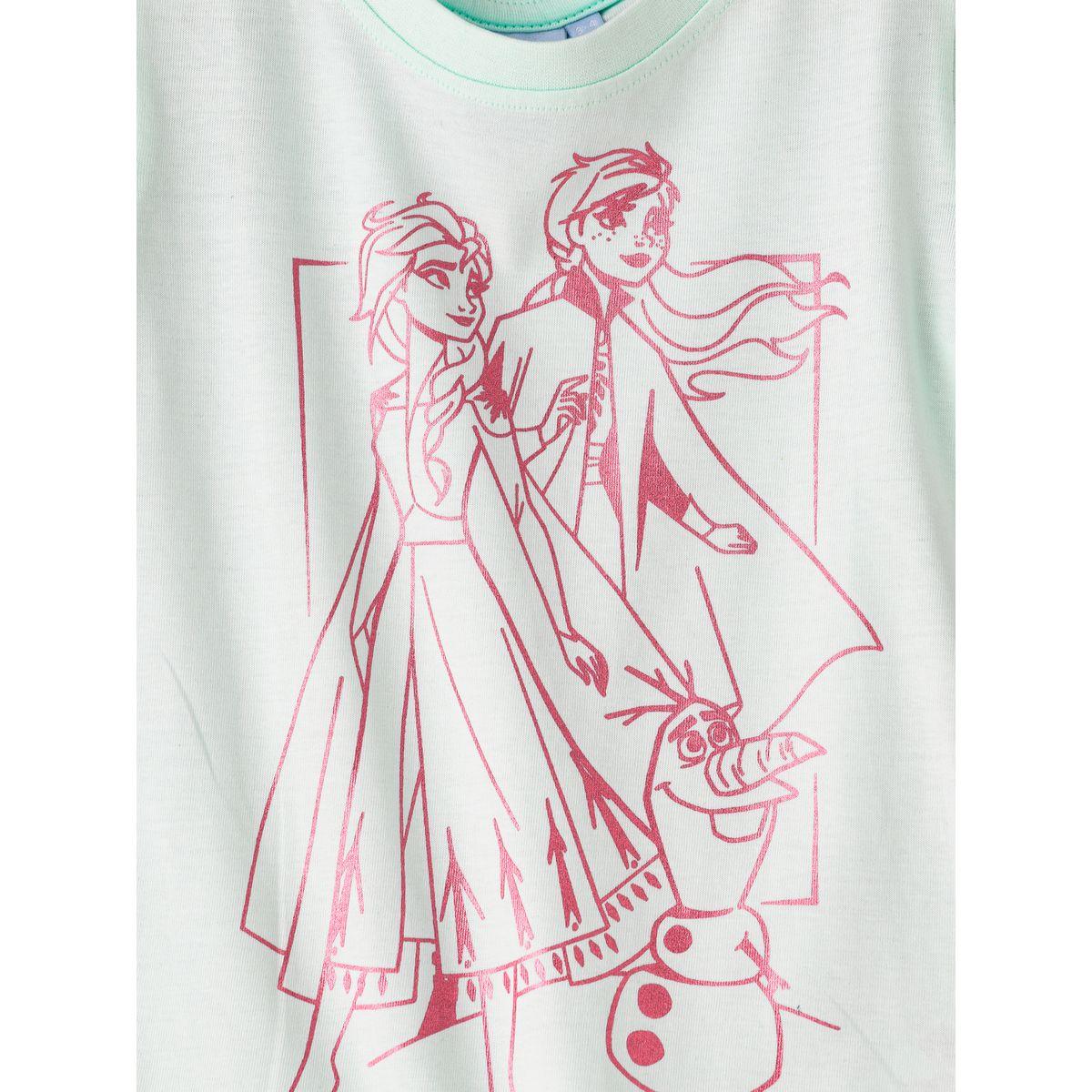URBAN HAUL X Styli Disney Frozen Print Junior T-Shirt-girls-clothing-tshirts-image-3