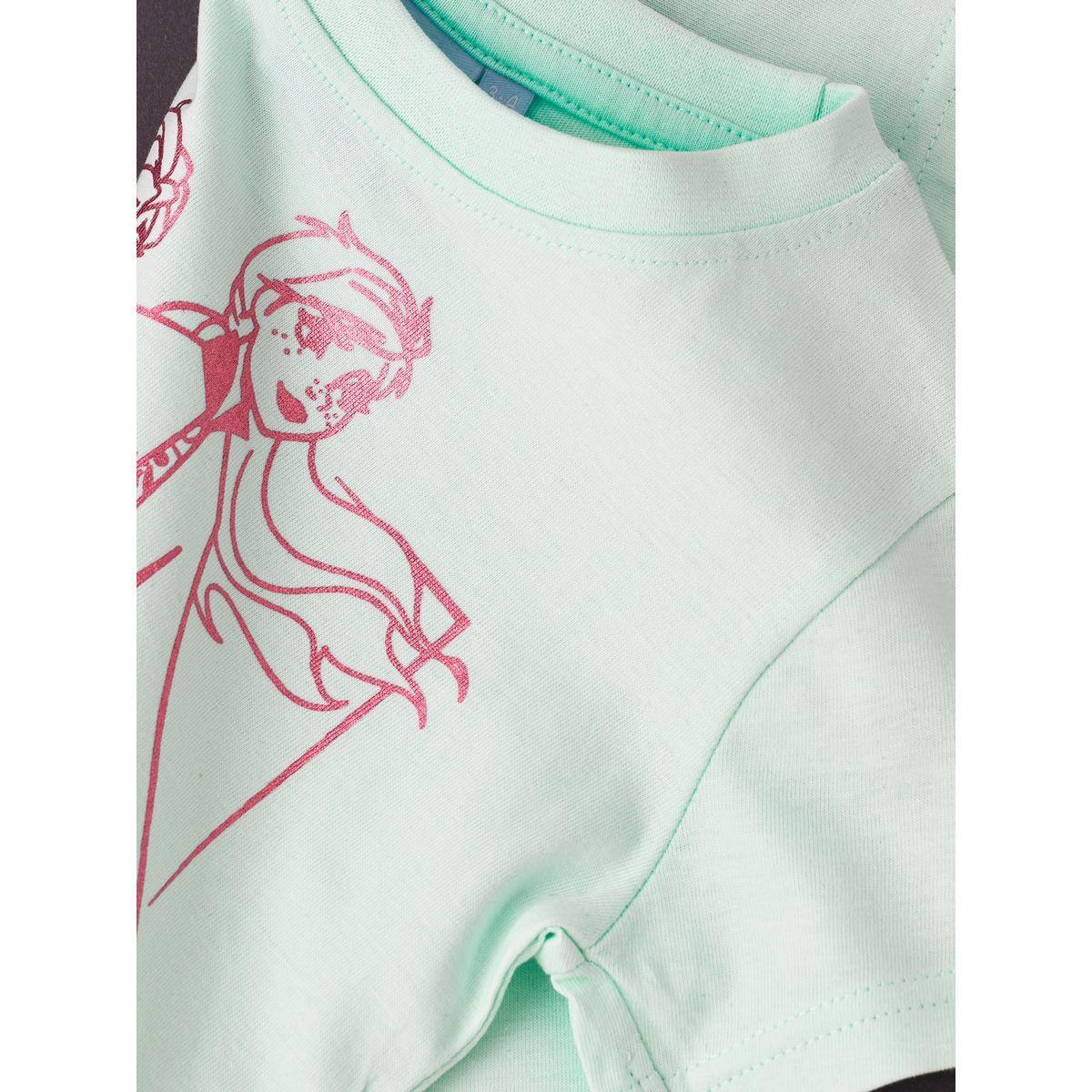 تيشيرت مطبع بطبعة فروزين أوربان هُول × ستايلي-girls-clothing-tshirts-image-4