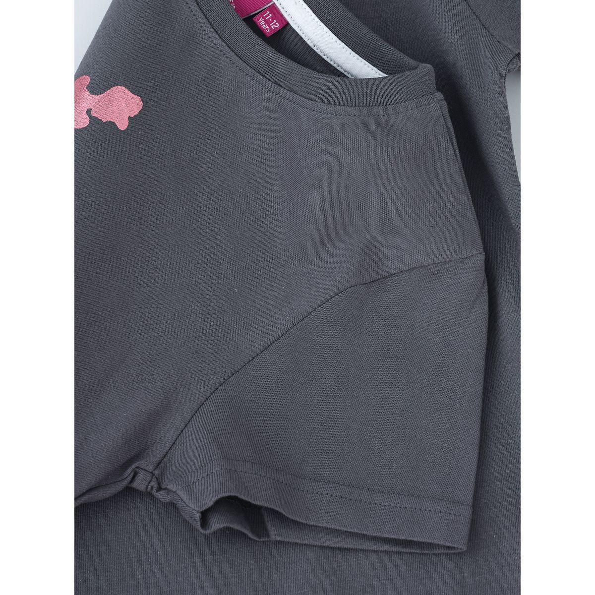 URBAN HAUL X Styli Disney Cinderella Print Senior T-Shirt-girls-clothing-tshirts-image-4